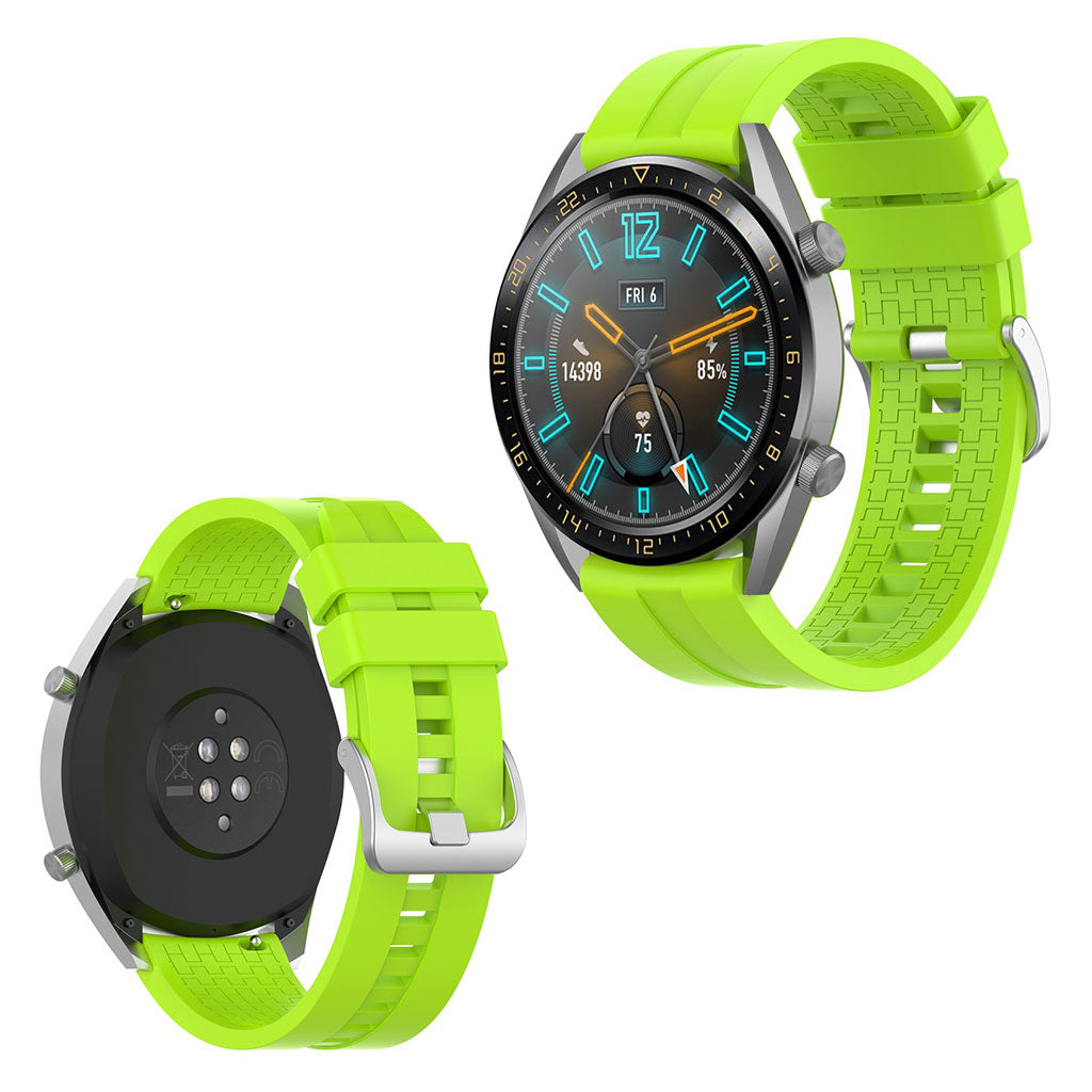 Mega godt Huawei Watch GT Silikone Rem - Grøn#serie_6