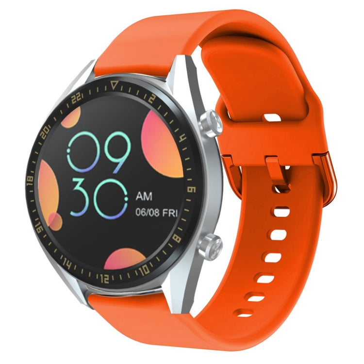Meget kønt Huawei Watch GT Silikone Rem - Orange#serie_5