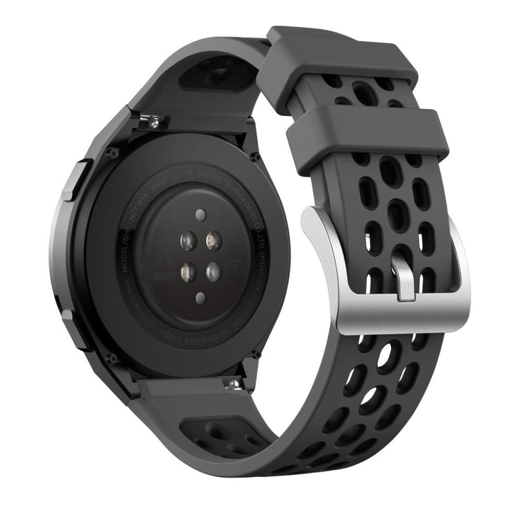 Meget flot Huawei Watch GT 2e Silikone Rem - Sølv#serie_5