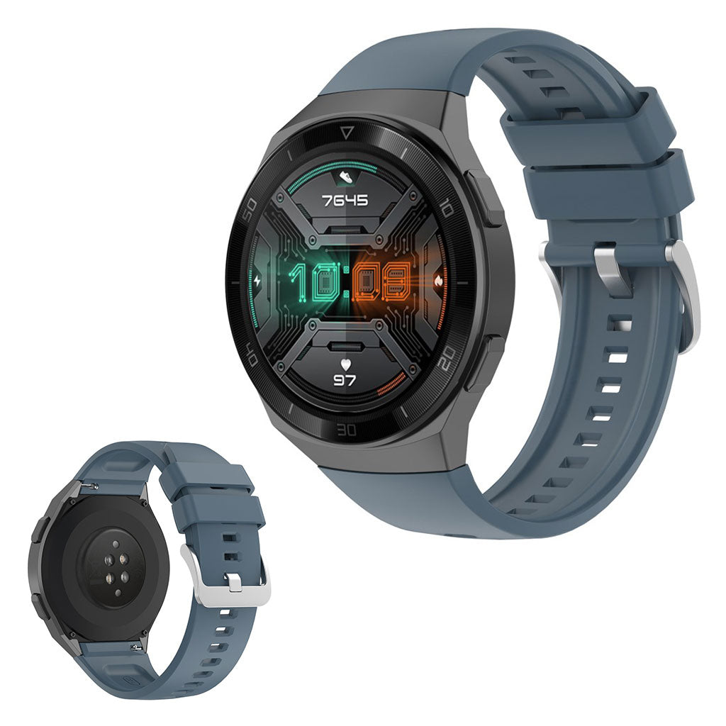 Meget kønt Huawei Watch GT 2e Silikone Rem - Brun#serie_10