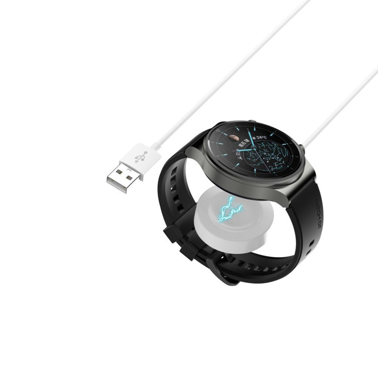 Plastik Huawei Watch GT 2 Pro (Porsche Design) / Huawei Watch GT 2 Pro USB Ladestation - Hvid#serie_2