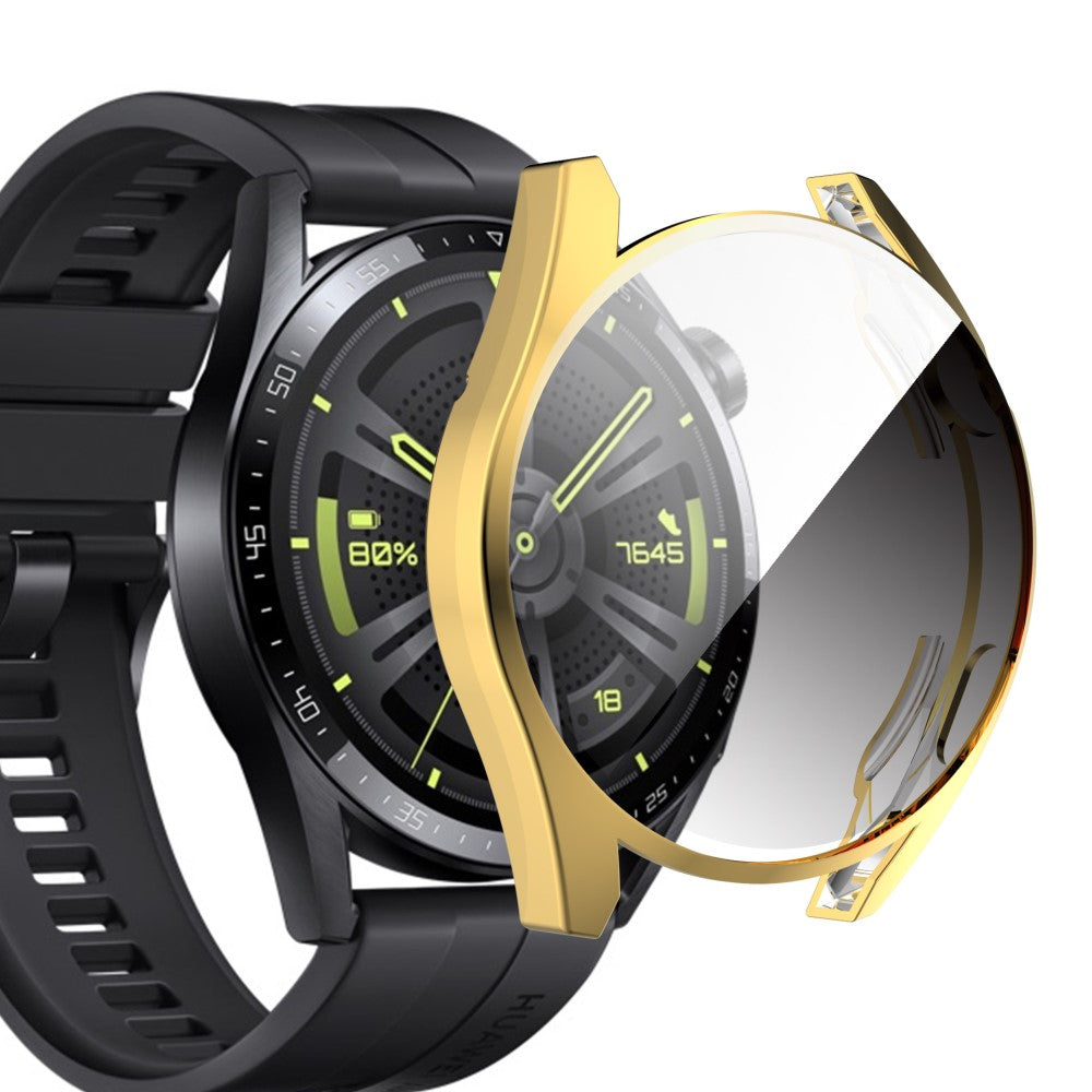 Flot Huawei Watch GT 3 (46mm) Plastik og Glas Cover - Guld#serie_6