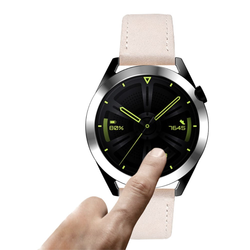 Super Pænt Huawei Watch GT 3 (46mm) Silikone Cover - Sølv#serie_5