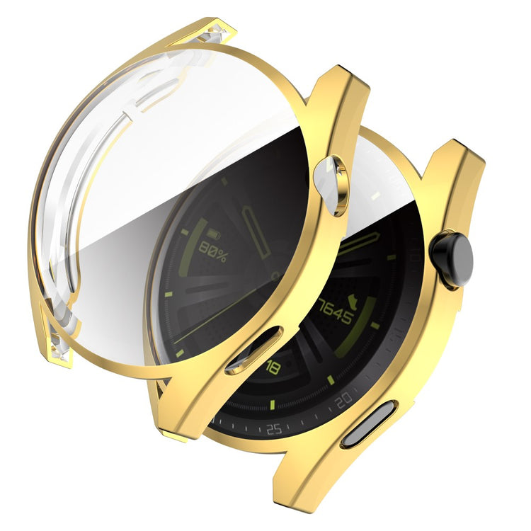 Flot Huawei Watch GT 3 (42mm) Silikone Cover - Guld#serie_3