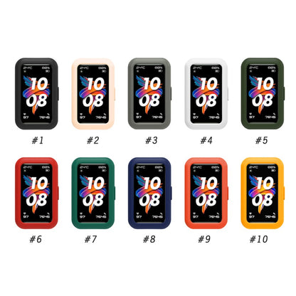 Godt Huawei Band 7 Silikone Cover - Grøn#serie_1