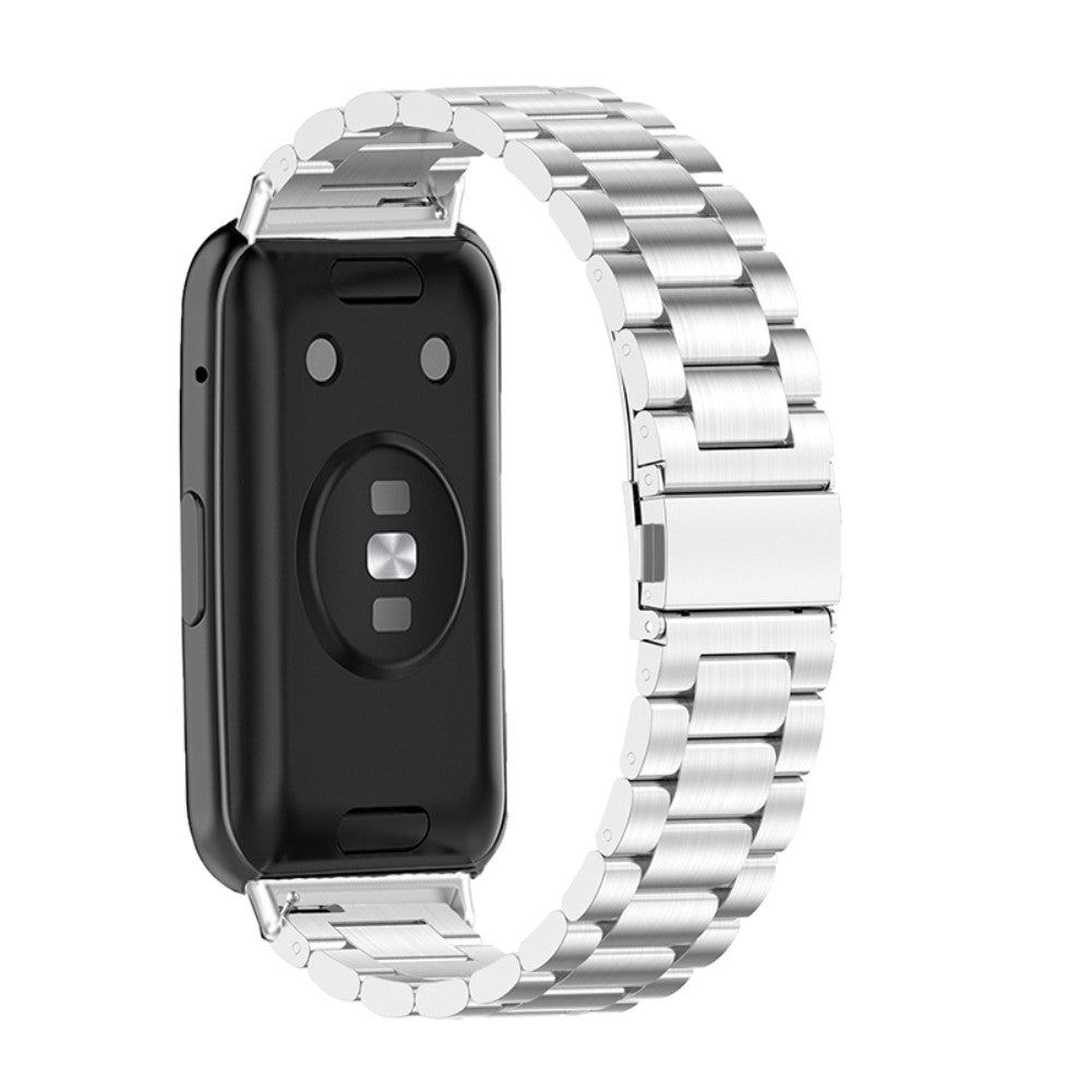 Meget holdbart Huawei Watch Fit 2 Silikone Rem - Sølv#serie_8