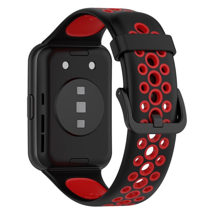 Rigtigt nydelig Huawei Watch Fit 2 Silikone Urrem - Rød#serie_3
