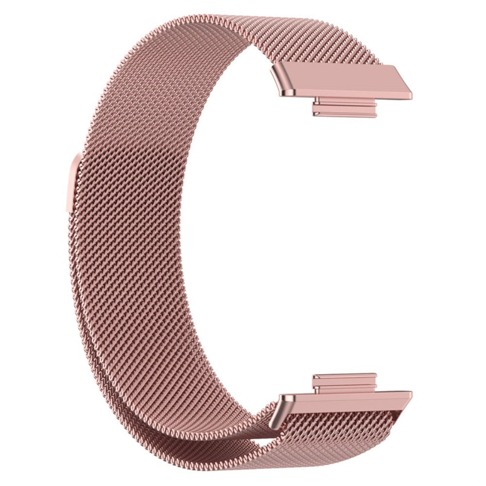 Rigtigt slidstærk Huawei Watch Fit 2 Metal Urrem - Pink#serie_2