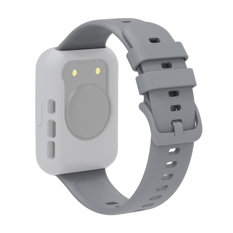 Huawei Watch Fit 2  Silikone Bumper  - Sølv#serie_7