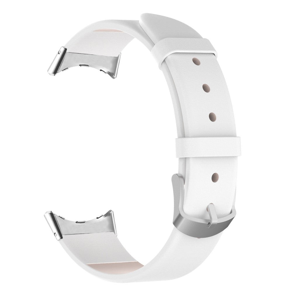 Mega fint Google Pixel Watch Kunstlæder Rem - Hvid#serie_1