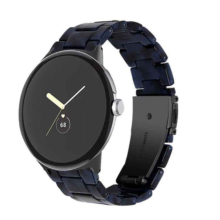 Meget nydelig Google Pixel Watch Plastik Rem - Blå#serie_16