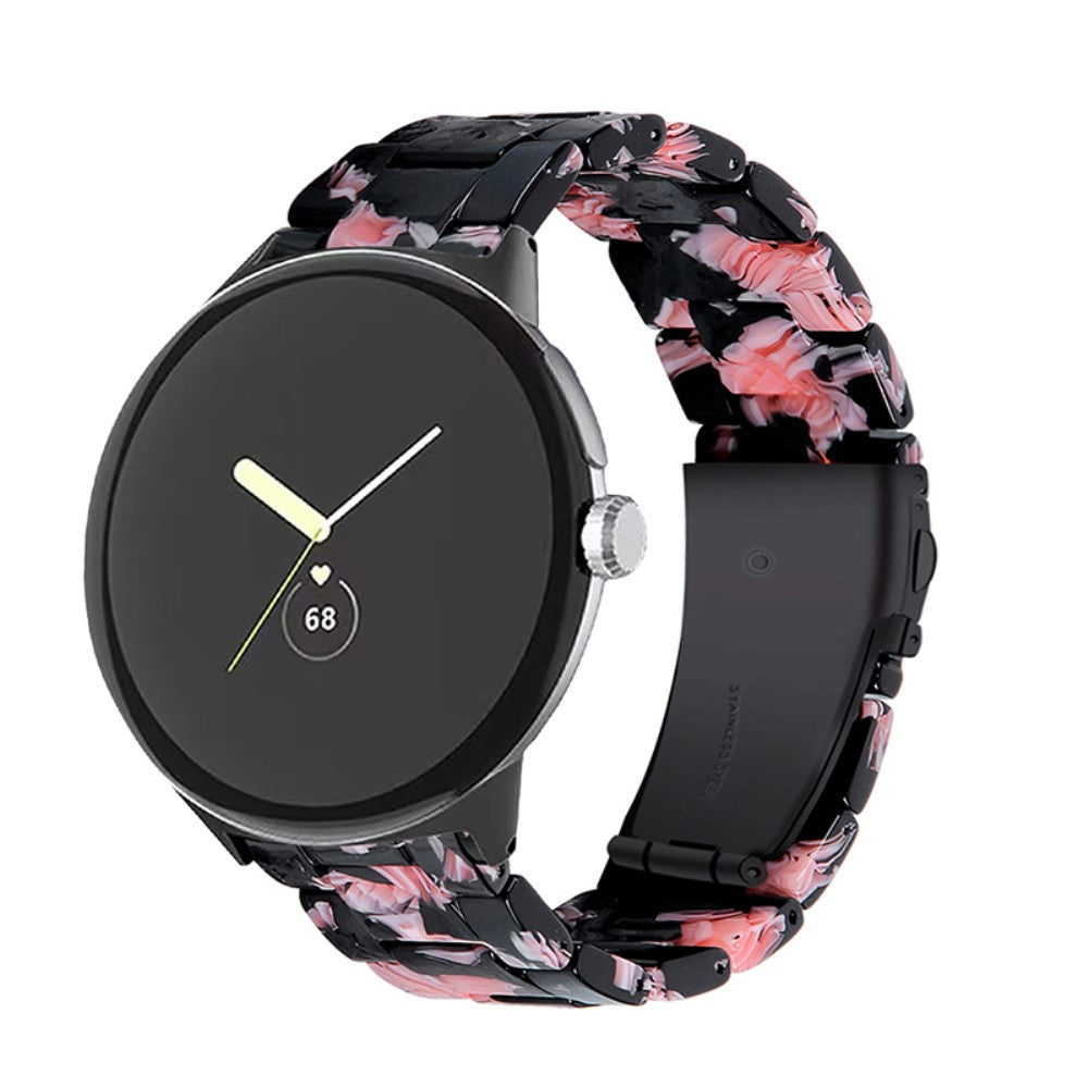 Super pænt Google Pixel Watch Plastik Rem - Pink#serie_16