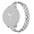 Modisch Google Pixel Watch Metall und Strass armband