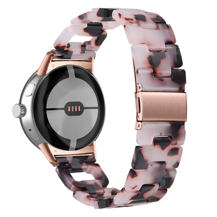 Super slidstærk Google Pixel Watch Plastik Rem - Pink#serie_5