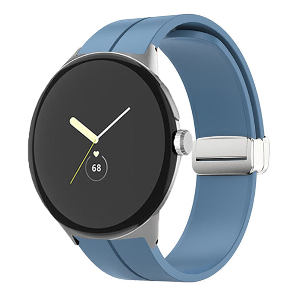 Rigtigt nydelig Google Pixel Watch Silikone Rem - Blå#serie_24