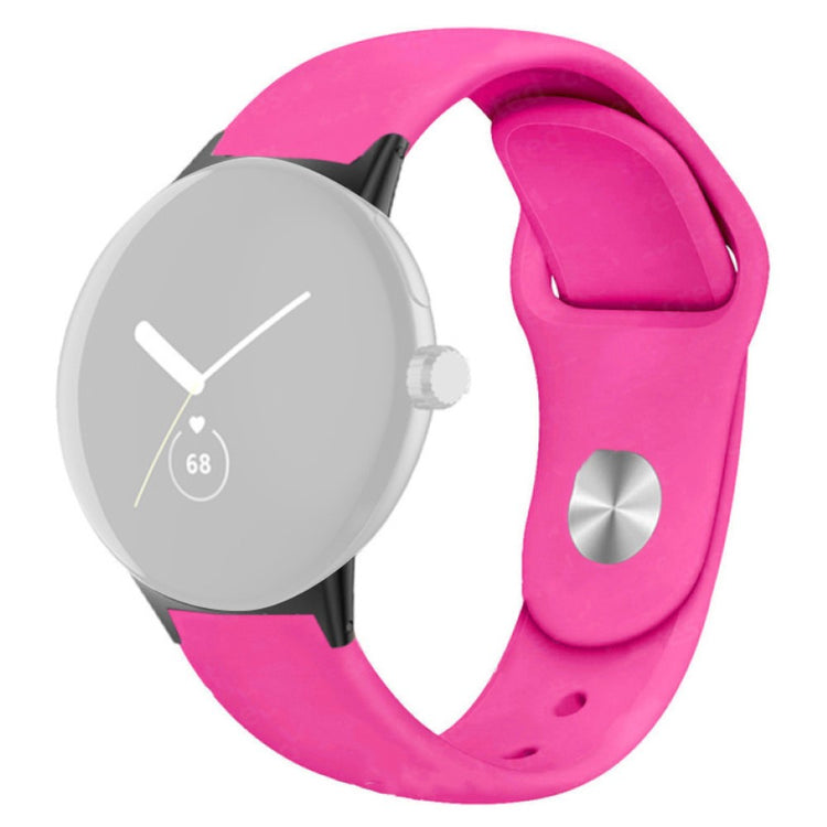 Helt vildt fint Google Pixel Watch Silikone Rem - Pink#serie_12
