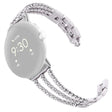 Sehr cool Google Pixel Watch Metall und Strass armband