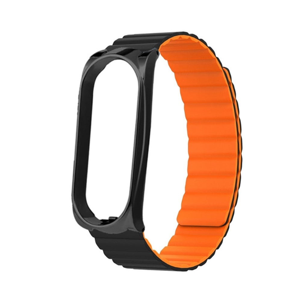 Cool Xiaomi Mi Smart Band 6 / Xiaomi Mi Band 5 Silikone Rem - Sort#serie_1