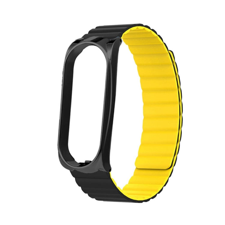 Cool Xiaomi Mi Smart Band 6 / Xiaomi Mi Band 5 Silikone Rem - Sort#serie_8