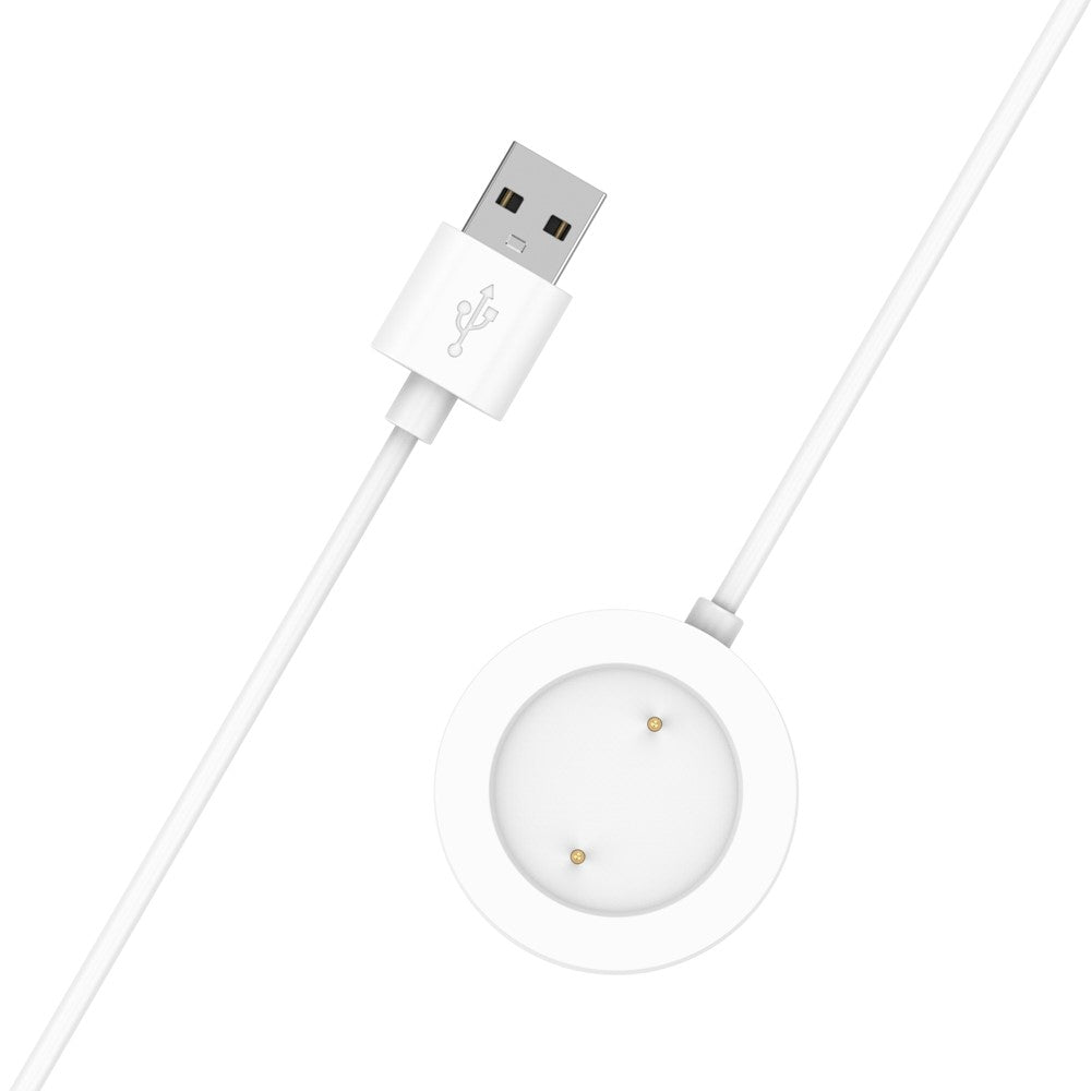 1m Plastik Universal Xiaomi Smartwatch   Ladestation - Hvid#serie_2