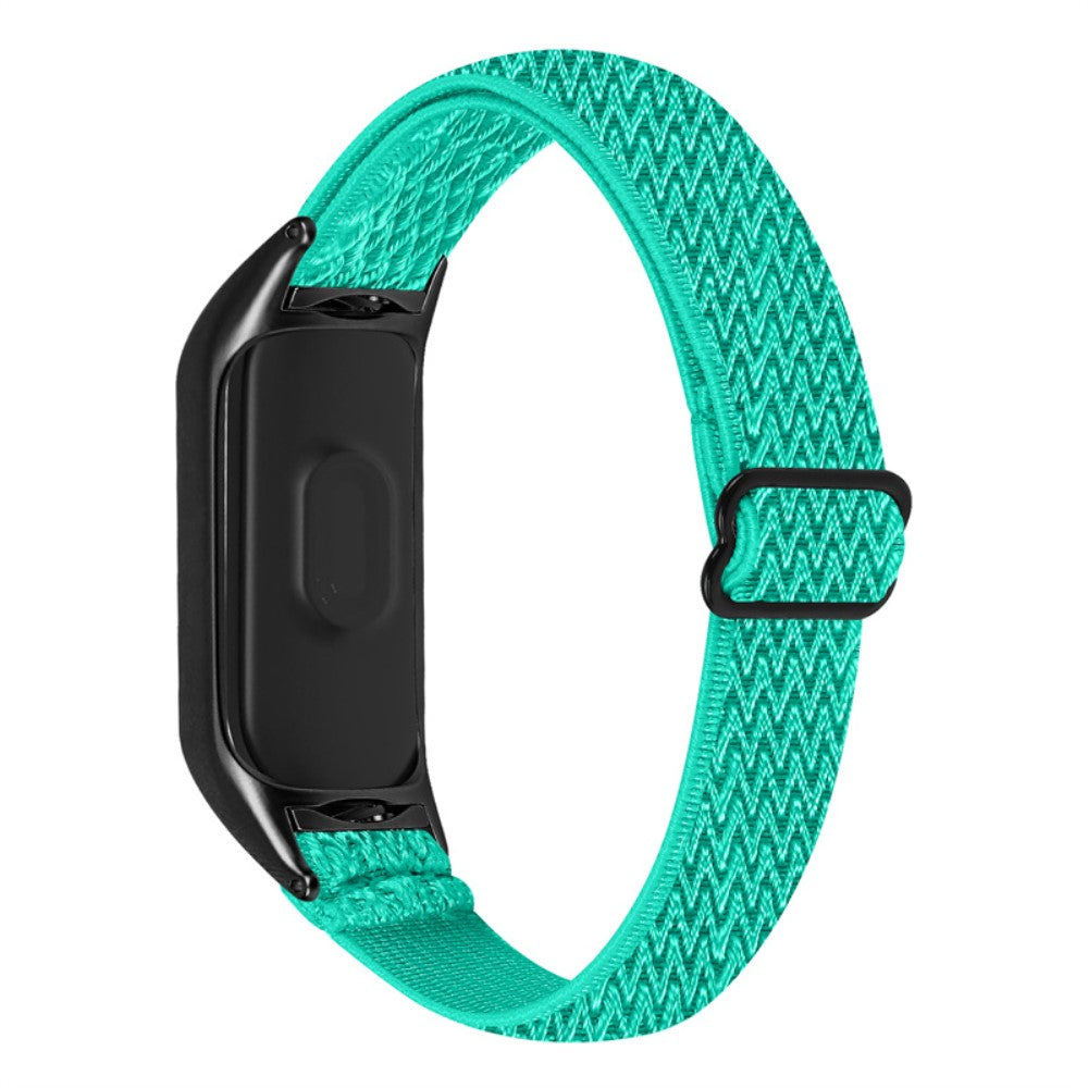 Pænt Xiaomi Mi Band 7 Nylon Rem - Grøn#serie_10