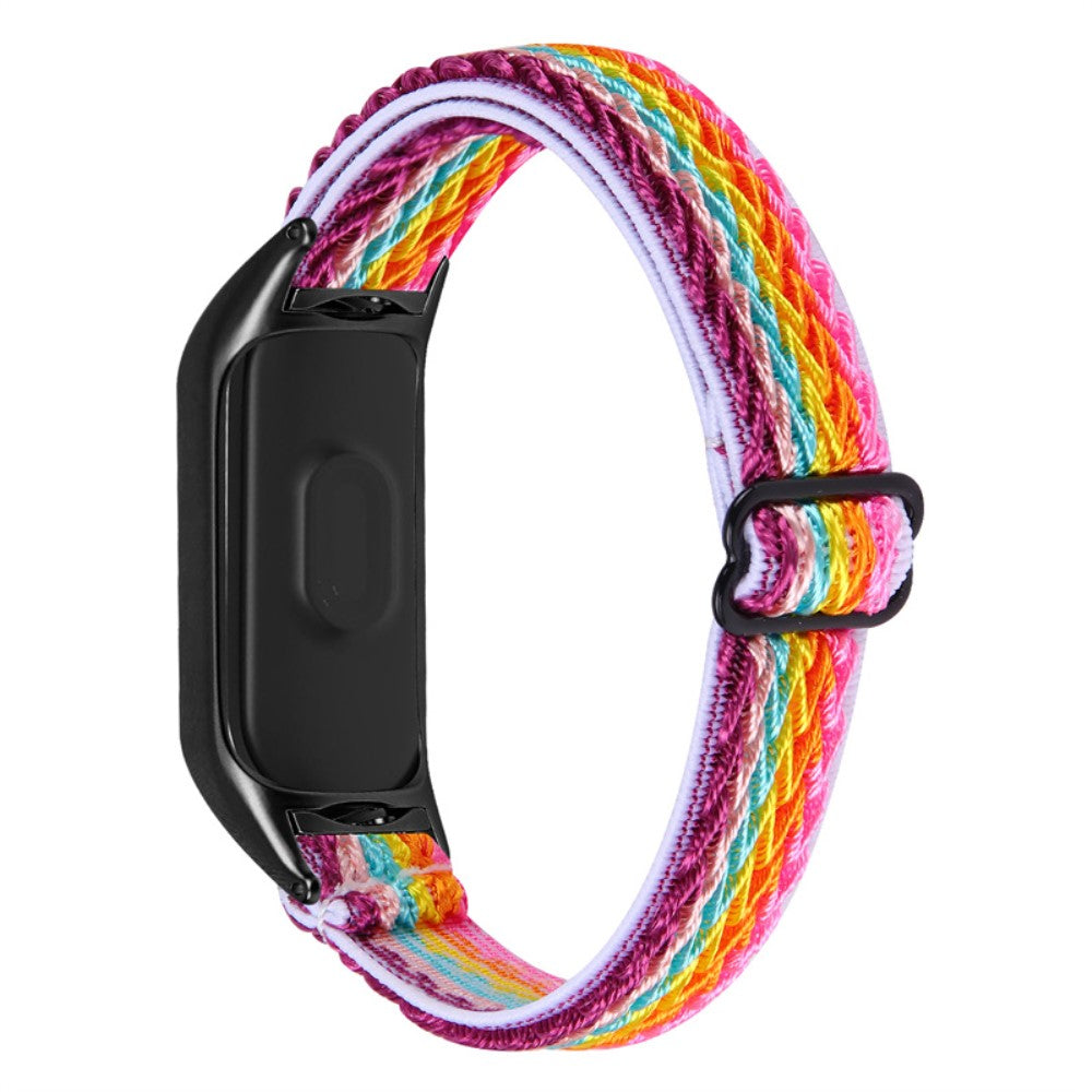 Pænt Xiaomi Mi Band 7 Nylon Rem - Flerfarvet#serie_11