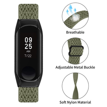 Mega pænt Xiaomi Mi Band 7 Stof Urrem - Grøn#serie_12