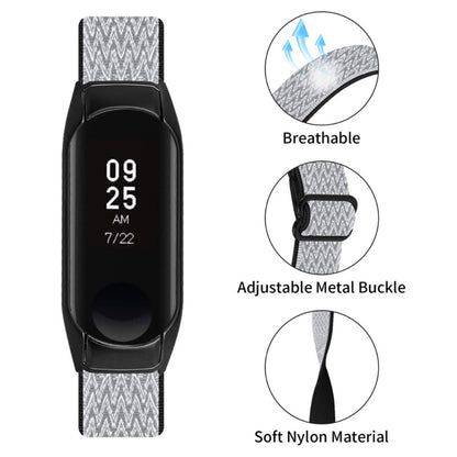 Mega pænt Xiaomi Mi Band 7 Stof Urrem - Hvid#serie_13