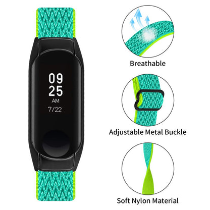 Mega pænt Xiaomi Mi Band 7 Stof Urrem - Grøn#serie_15