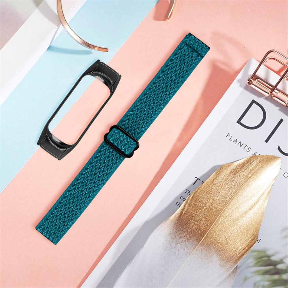 Mega pænt Xiaomi Mi Band 7 Stof Urrem - Grøn#serie_18