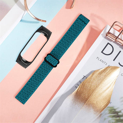 Mega pænt Xiaomi Mi Band 7 Stof Urrem - Grøn#serie_18