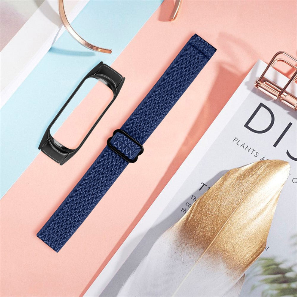 Mega pænt Xiaomi Mi Band 7 Stof Urrem - Blå#serie_19