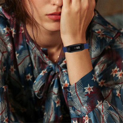 Mega pænt Xiaomi Mi Band 7 Stof Urrem - Blå#serie_19