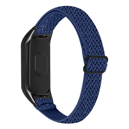 Pænt Xiaomi Mi Band 7 Nylon Rem - Blå#serie_19
