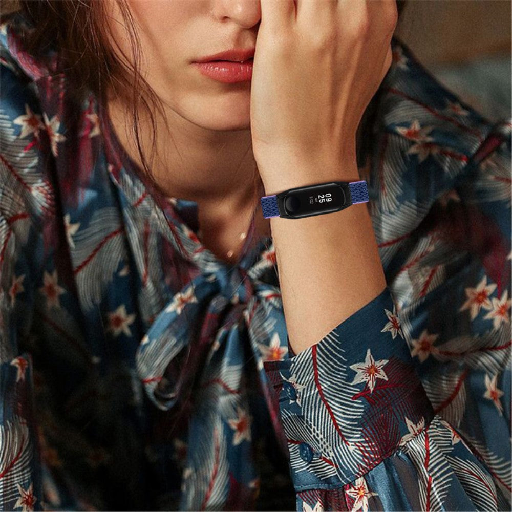 Mega pænt Xiaomi Mi Band 7 Stof Urrem - Lilla#serie_2