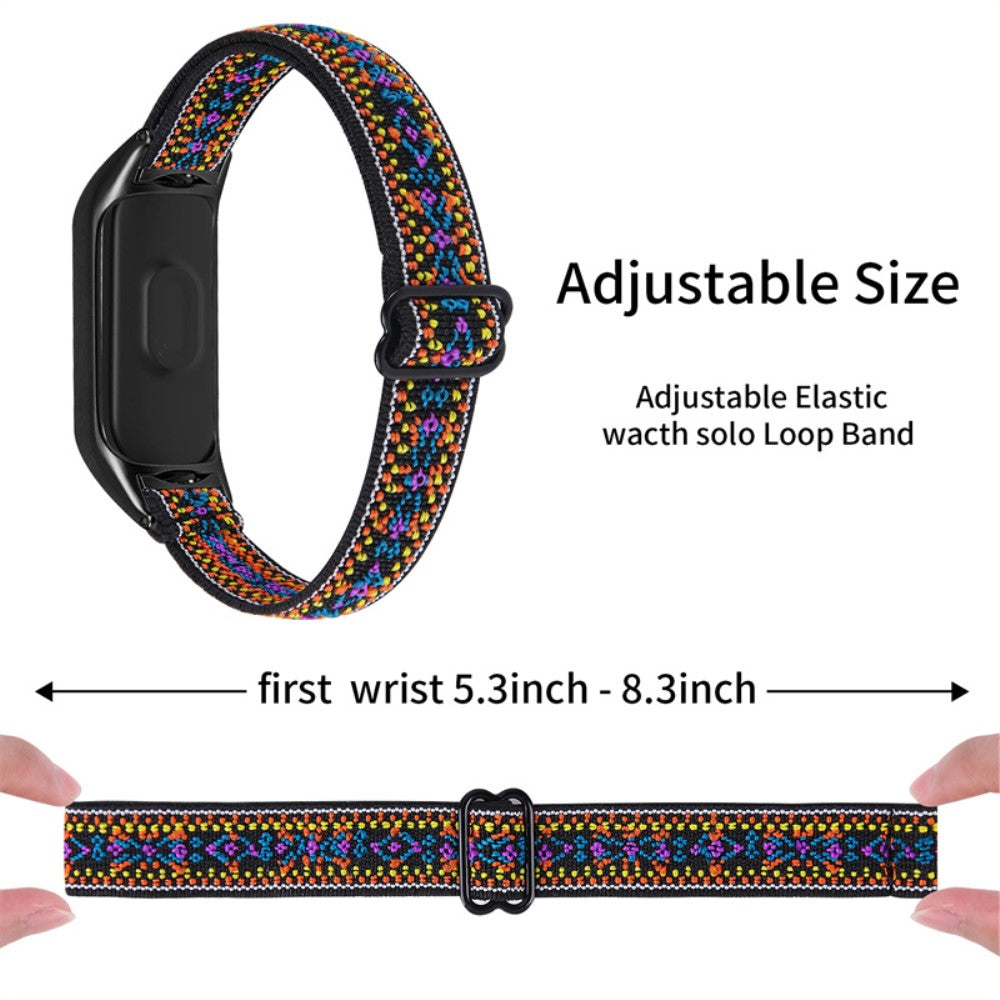 Mega pænt Xiaomi Mi Band 7 Stof Urrem - Flerfarvet#serie_4