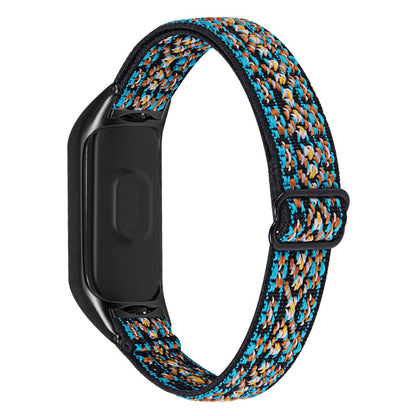 Pænt Xiaomi Mi Band 7 Nylon Rem - Grøn#serie_7