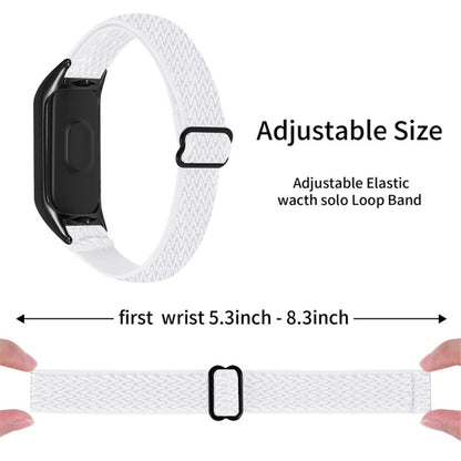 Mega pænt Xiaomi Mi Band 7 Stof Urrem - Hvid#serie_9