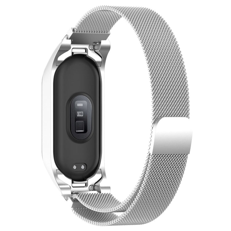 Fed Xiaomi Mi Band 7 Metal Rem - Sølv#serie_037