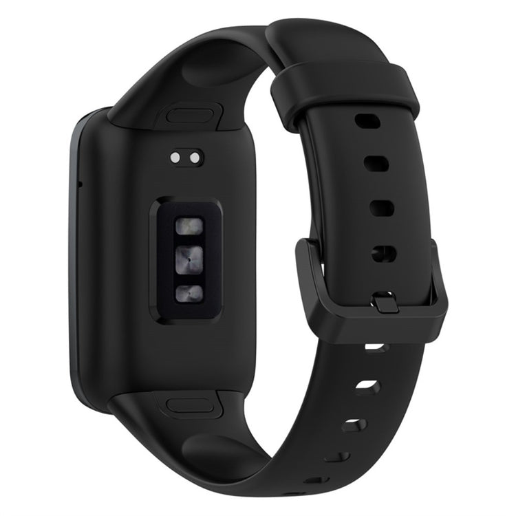 Meget nydelig Xiaomi Mi Band 7 Pro Silikone Rem - Sort#serie_13