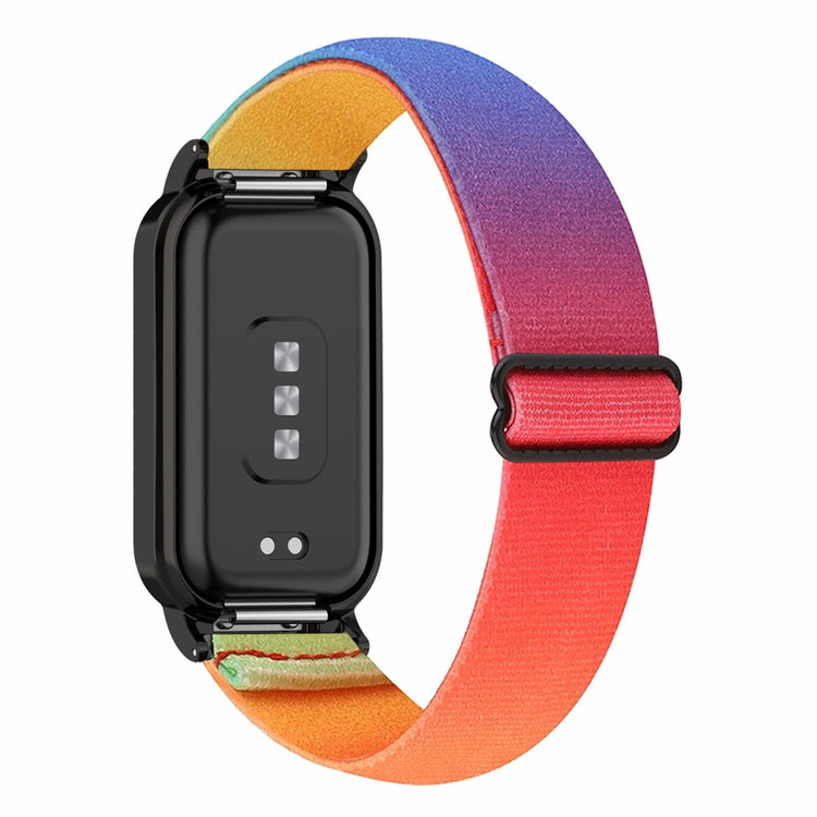 Sejt Nylon Rem passer til Xiaomi Redmi Band 2 - Flerfarvet#serie_8