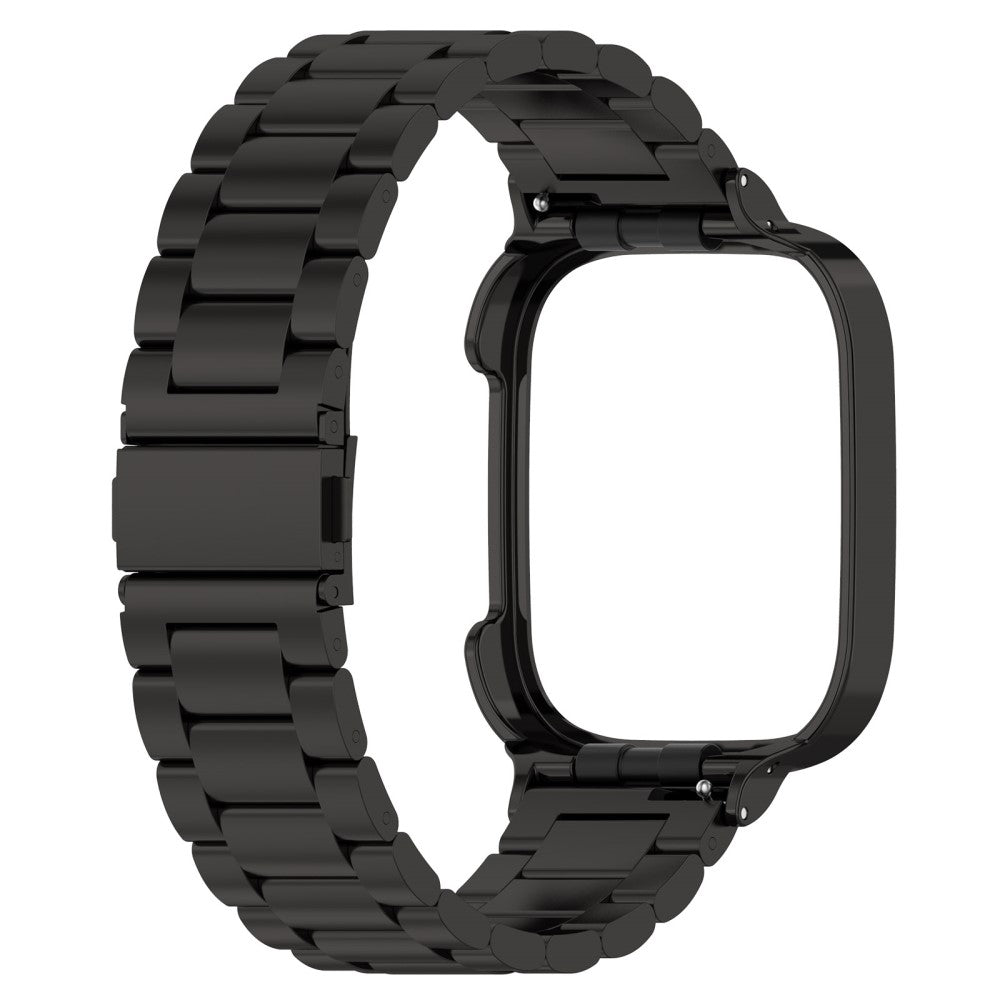 Metal Universal Rem passer til Xiaomi Redmi Watch 3 / Xiaomi Mi Watch Lite 3 - Sort#serie_1