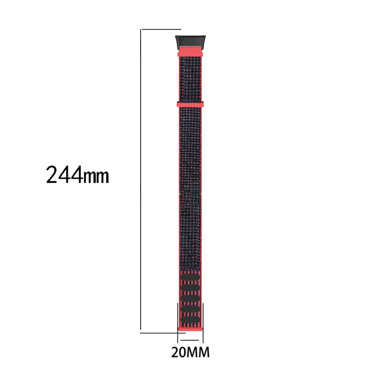 Nylon Universal Rem passer til Xiaomi Redmi Watch 3 / Xiaomi Mi Watch Lite 3 - Sort#serie_5