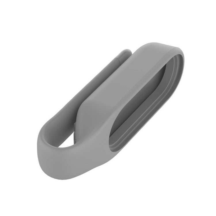 Rigtigt Flot Xiaomi Mi Smart Band 4 / Xiaomi Mi Band 3 Silikone Cover - Sølv#serie_3