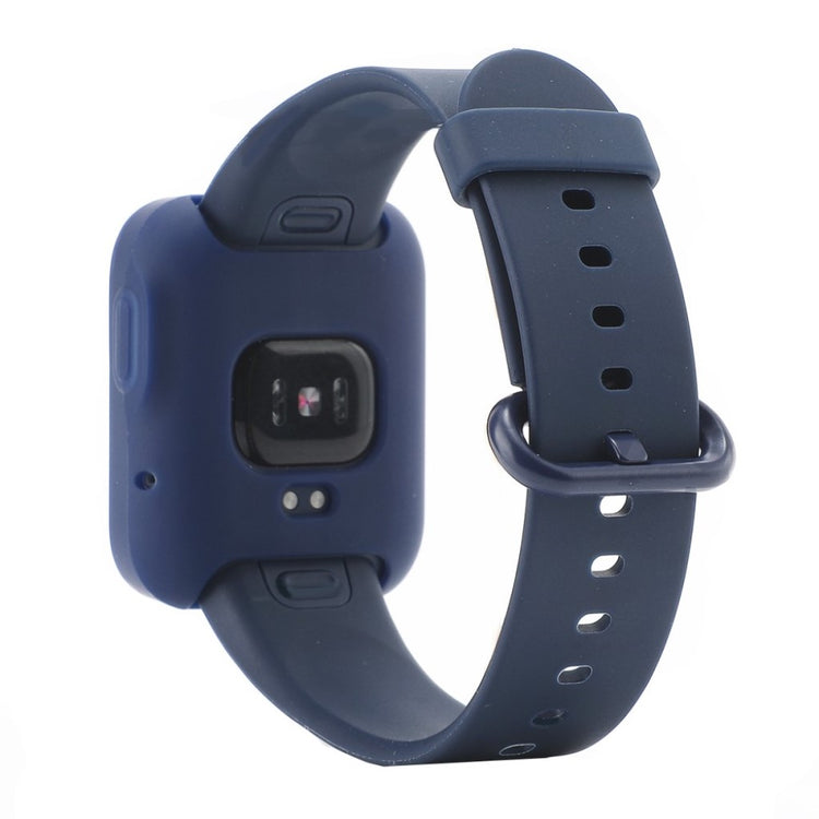 Xiaomi Redmi Watch Enkel Silikone Bumper  - Blå#serie_6