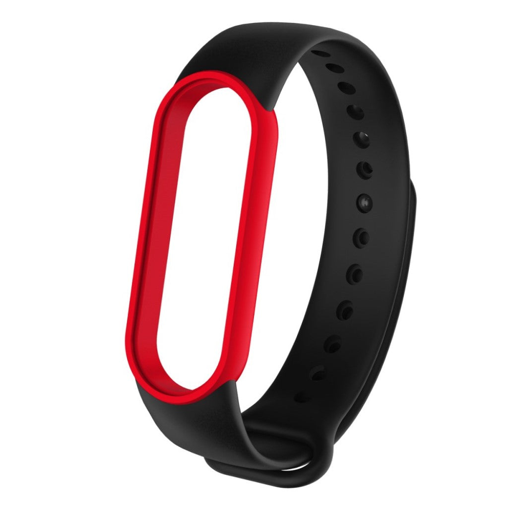 Fremragende Xiaomi Mi Band 5 Silikone Rem - Sort#serie_7