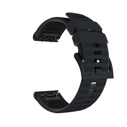 Stilren Universal Garmin Silikone Rem - Sort#serie_1