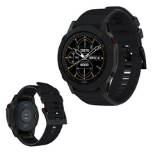 Stilren Universal Garmin Silikone Rem - Sort#serie_1