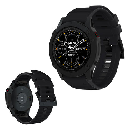 Stilren Universal Garmin Silikone Rem - Sort#serie_1