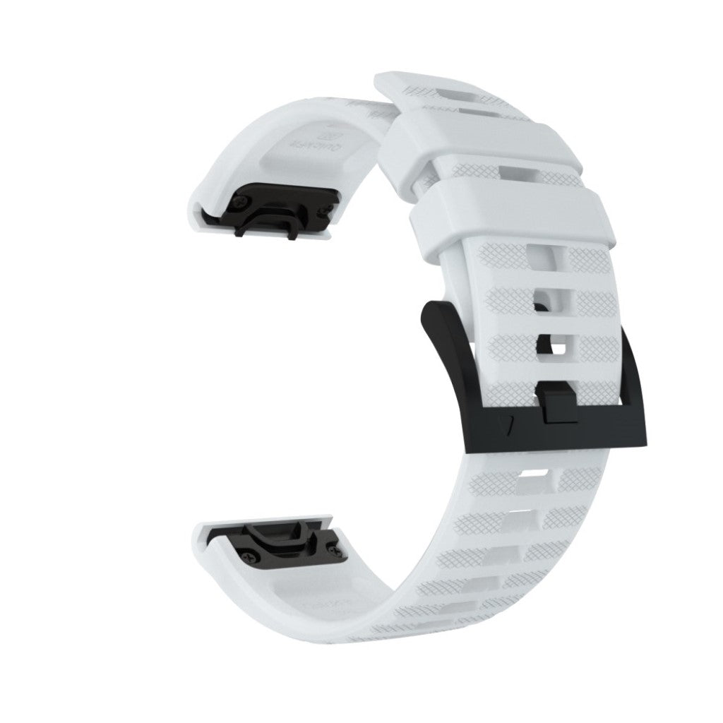 Stilren Universal Garmin Silikone Rem - Hvid#serie_2